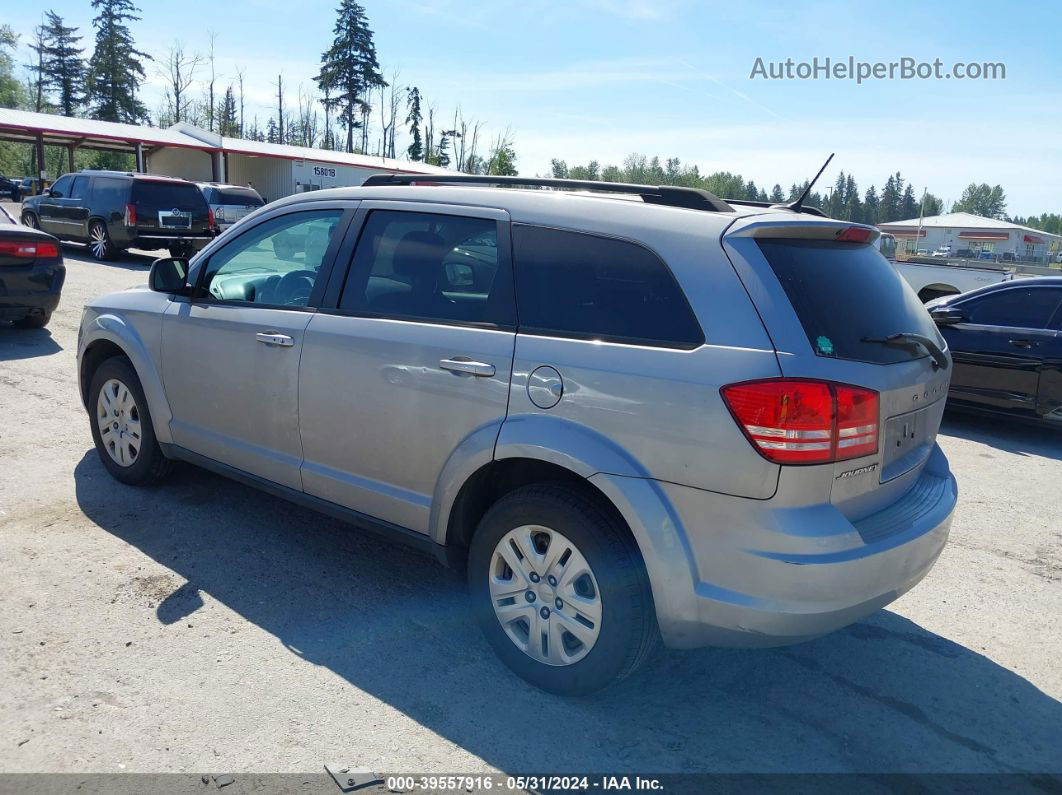 2016 Dodge Journey Se Silver vin: 3C4PDCAB6GT148509