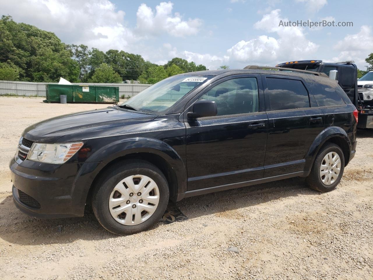 2016 Dodge Journey Se Black vin: 3C4PDCAB6GT168968