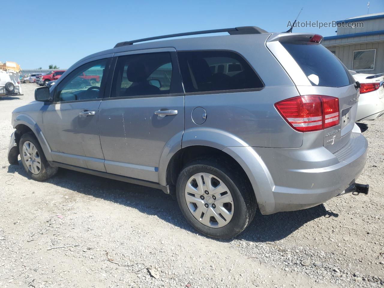 2016 Dodge Journey Se Silver vin: 3C4PDCAB6GT172003