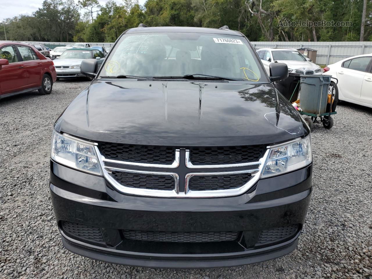 2016 Dodge Journey Se Черный vin: 3C4PDCAB6GT234211