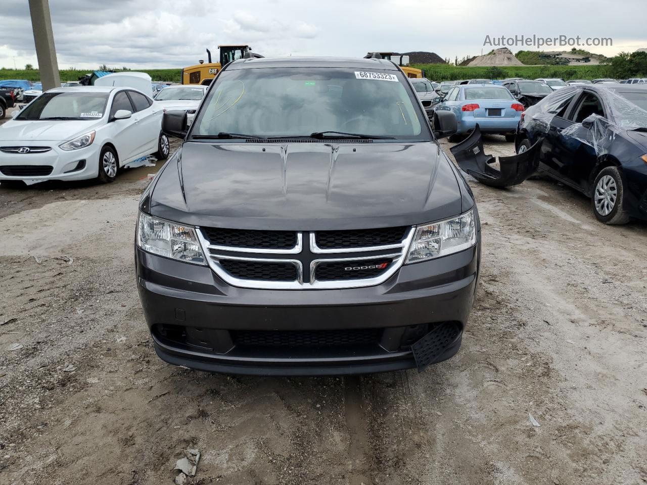 2016 Dodge Journey Se Gray vin: 3C4PDCAB6GT235598