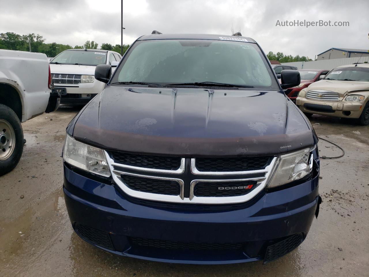 2017 Dodge Journey Se Blue vin: 3C4PDCAB6HT527348