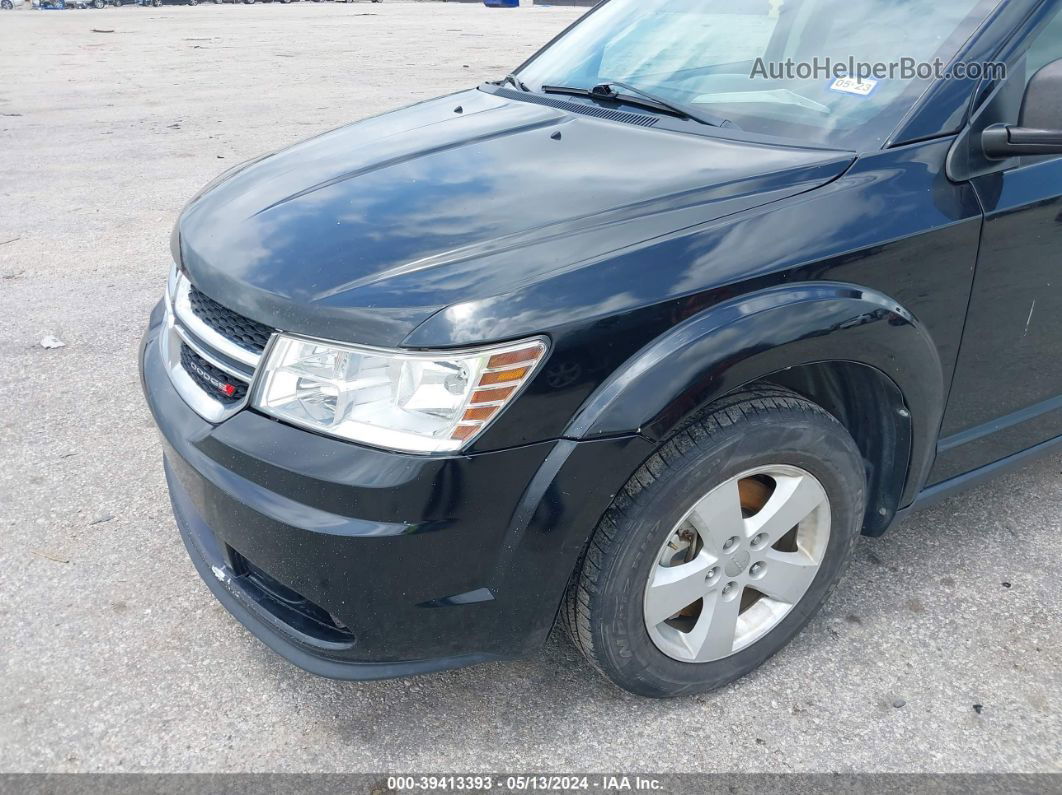 2017 Dodge Journey Se Black vin: 3C4PDCAB6HT570068