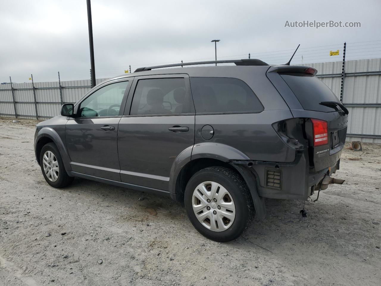 2017 Dodge Journey Se Gray vin: 3C4PDCAB6HT609600