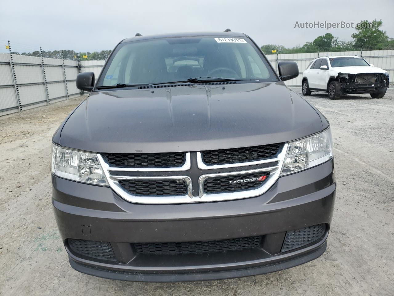 2017 Dodge Journey Se Gray vin: 3C4PDCAB6HT609600