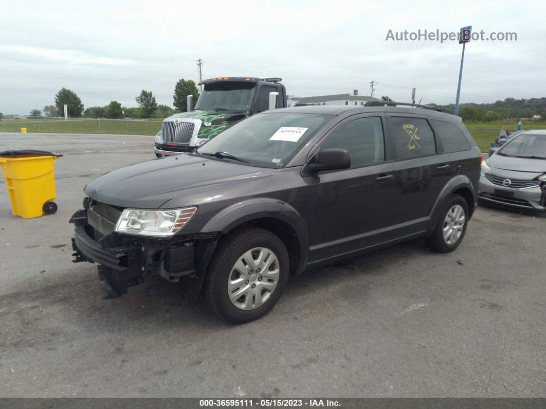 2017 Dodge Journey Se Black vin: 3C4PDCAB6HT621892