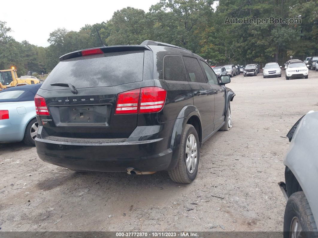 2017 Dodge Journey Se Black vin: 3C4PDCAB6HT638434