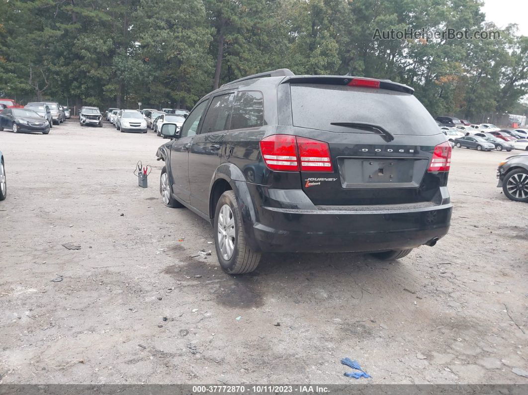 2017 Dodge Journey Se Black vin: 3C4PDCAB6HT638434