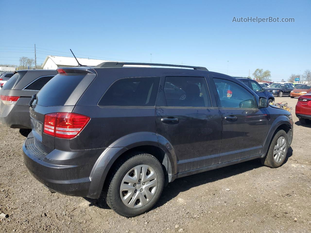 2017 Dodge Journey Se Charcoal vin: 3C4PDCAB6HT695331