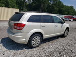 2017 Dodge Journey Se White vin: 3C4PDCAB6HT706957