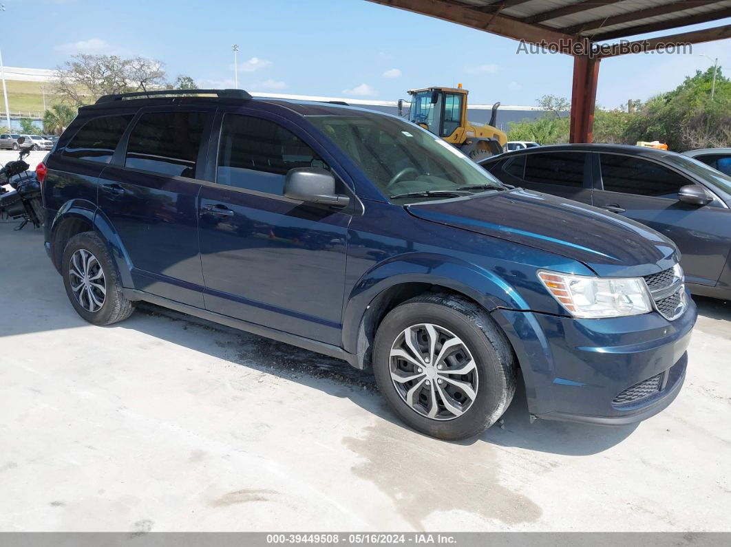 2014 Dodge Journey Se Синий vin: 3C4PDCAB7ET303968