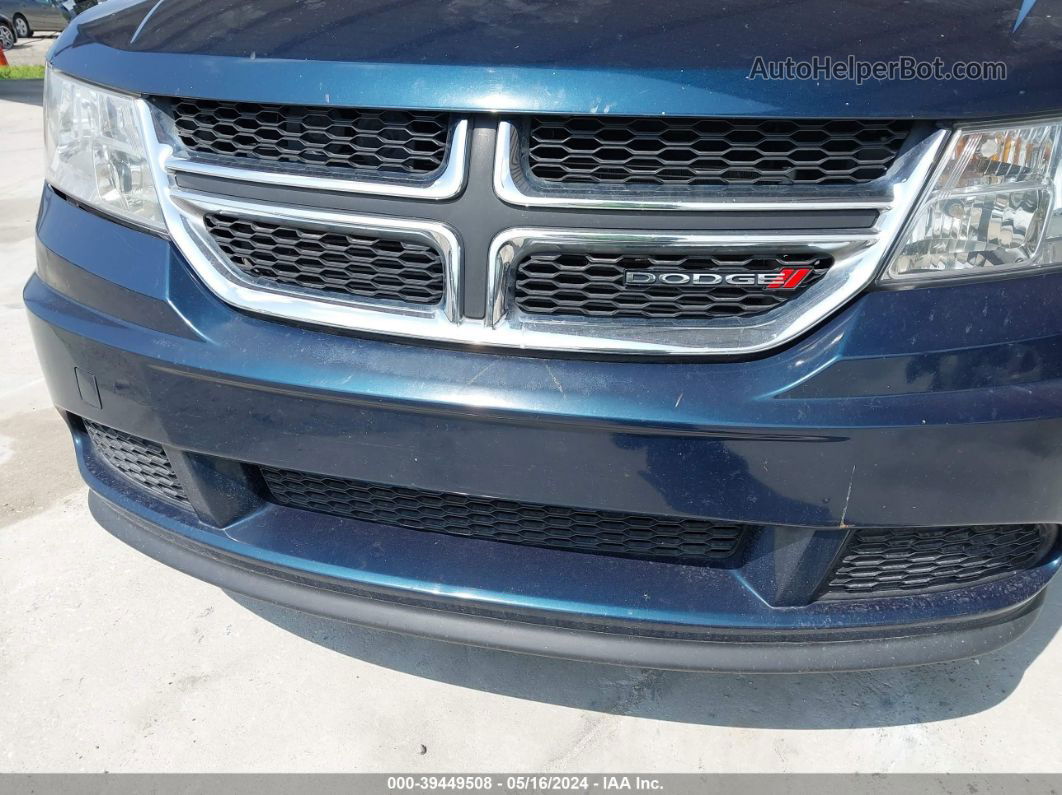 2014 Dodge Journey Se Синий vin: 3C4PDCAB7ET303968