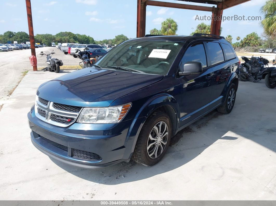 2014 Dodge Journey Se Синий vin: 3C4PDCAB7ET303968