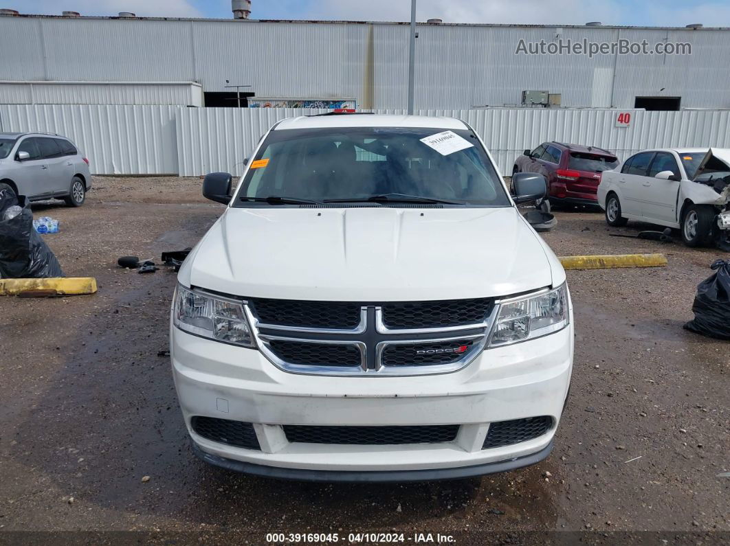 2015 Dodge Journey American Value Pkg White vin: 3C4PDCAB7FT517988