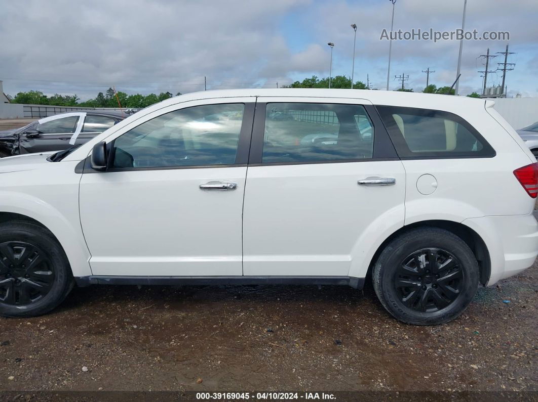 2015 Dodge Journey American Value Pkg White vin: 3C4PDCAB7FT517988