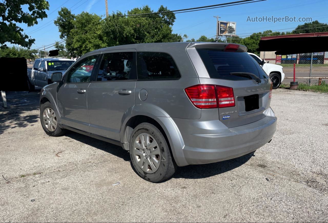 2015 Dodge Journey Se Серебряный vin: 3C4PDCAB7FT595509