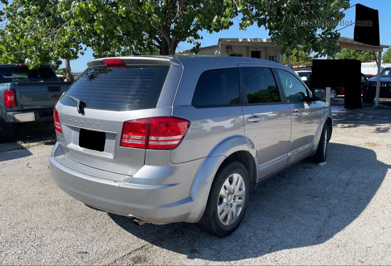 2015 Dodge Journey Se Silver vin: 3C4PDCAB7FT595509