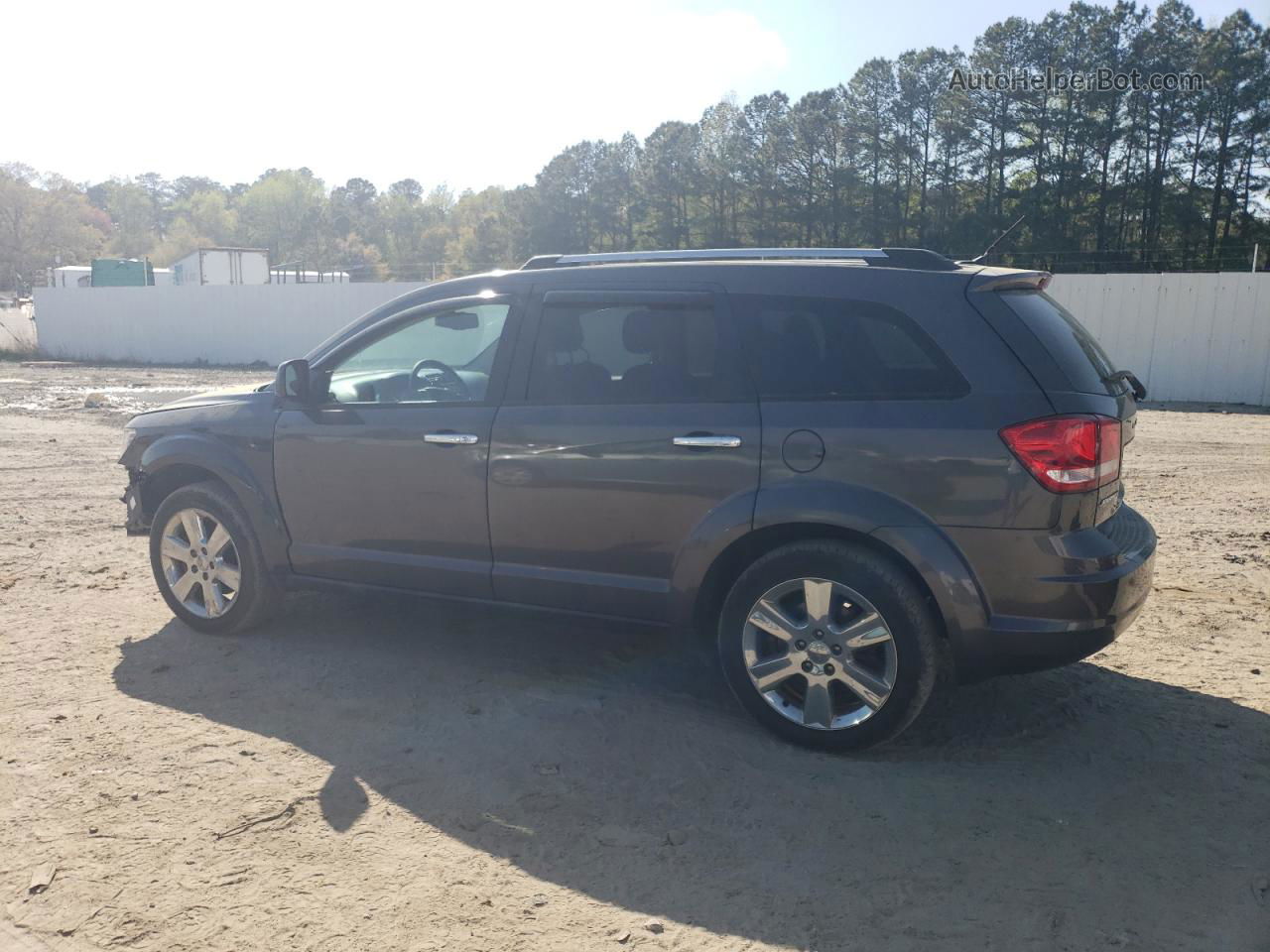 2015 Dodge Journey Se Gray vin: 3C4PDCAB7FT687168