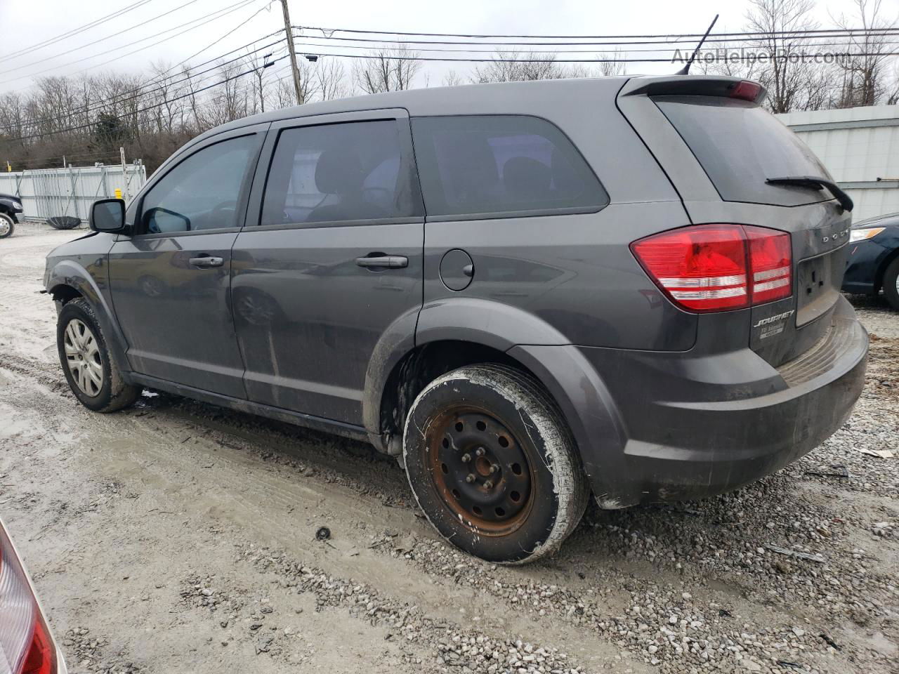 2015 Dodge Journey Se Black vin: 3C4PDCAB7FT711971