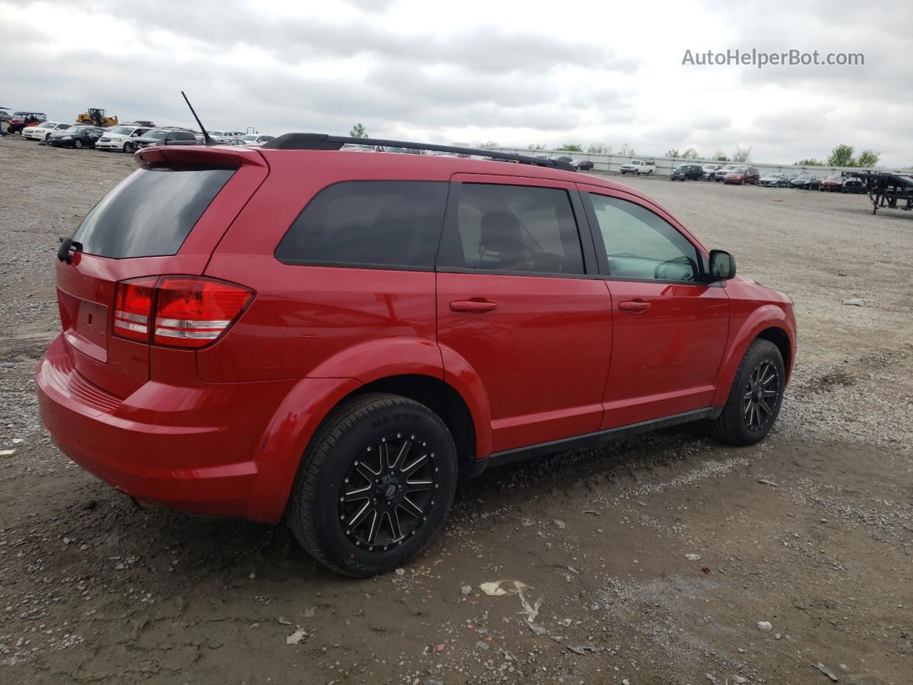 2016 Dodge Journey Se Красный vin: 3C4PDCAB7GT132626