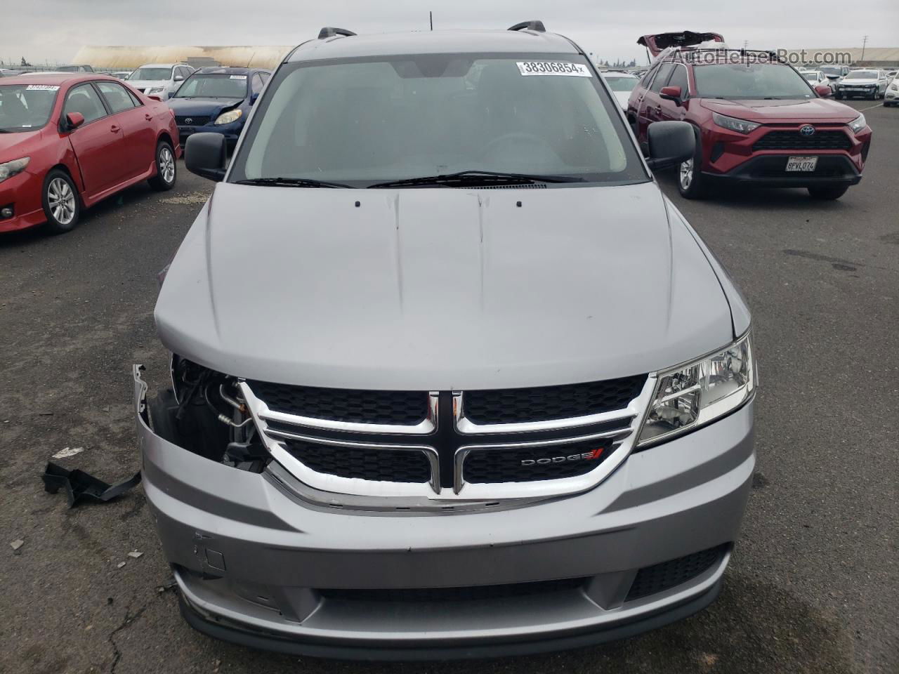 2016 Dodge Journey Se Серый vin: 3C4PDCAB7GT182314