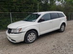 2016 Dodge Journey Se White vin: 3C4PDCAB7GT207907