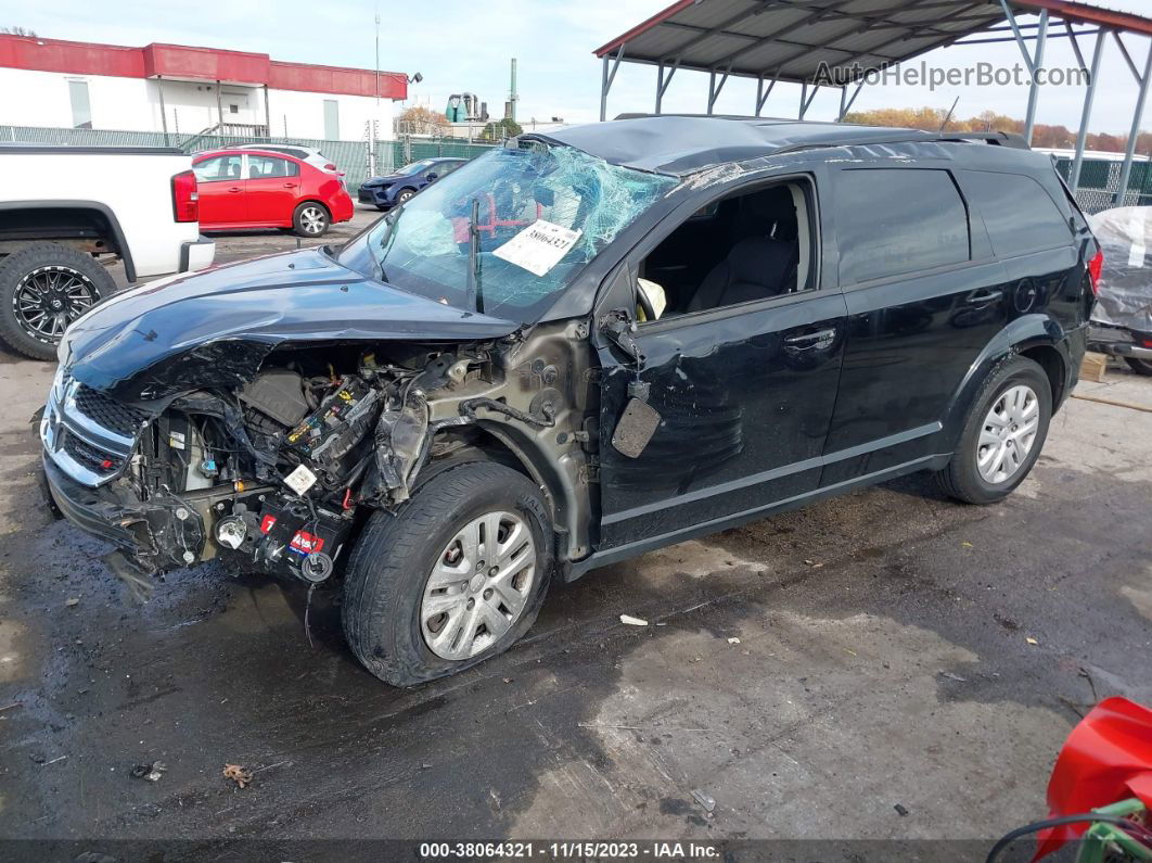 2016 Dodge Journey Se Black vin: 3C4PDCAB7GT238820