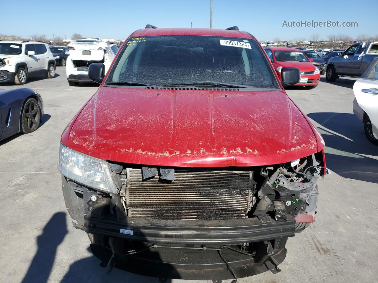 2016 Dodge Journey Se Red vin: 3C4PDCAB7GT239076