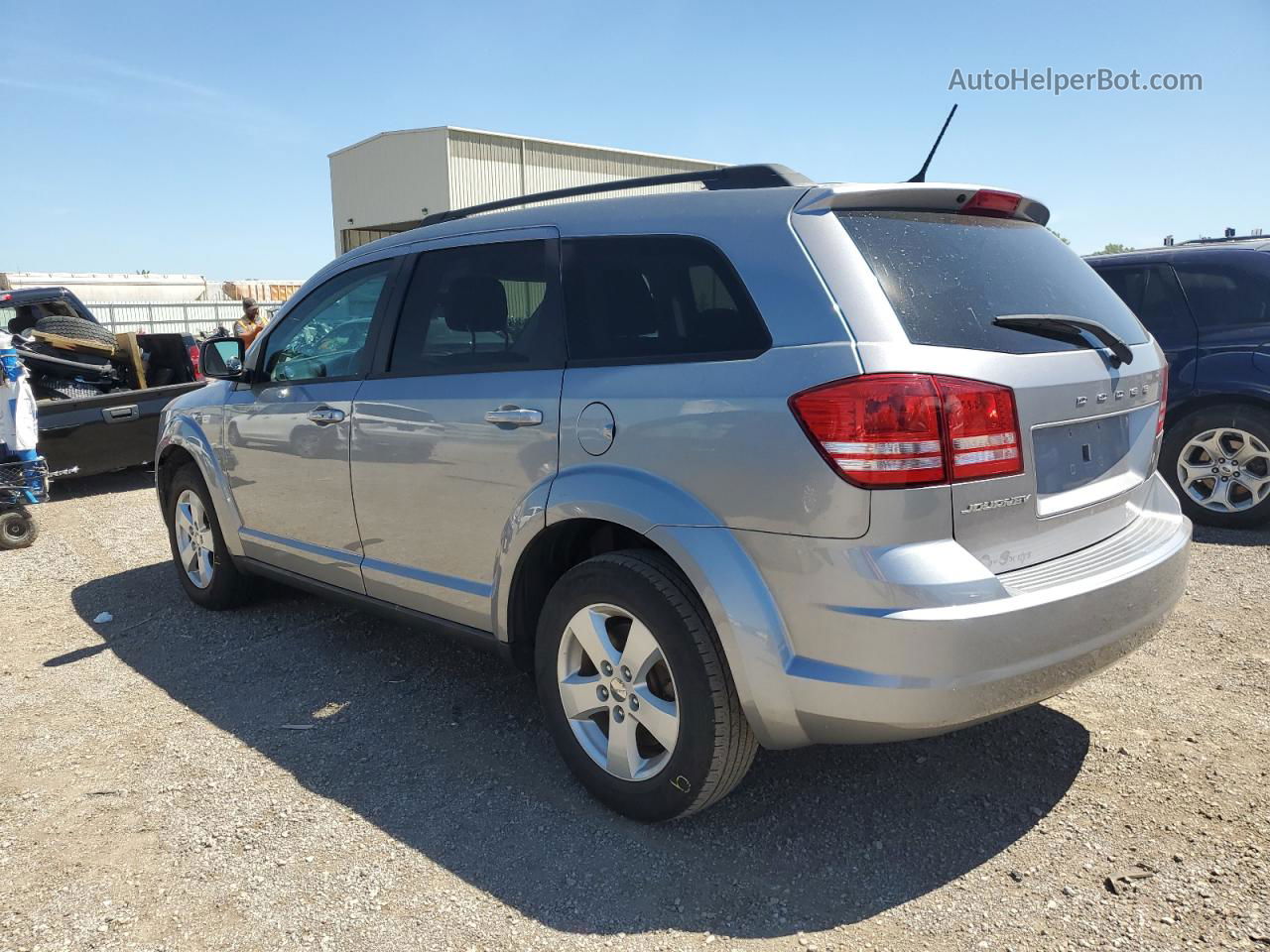 2016 Dodge Journey Se Silver vin: 3C4PDCAB7GT245542