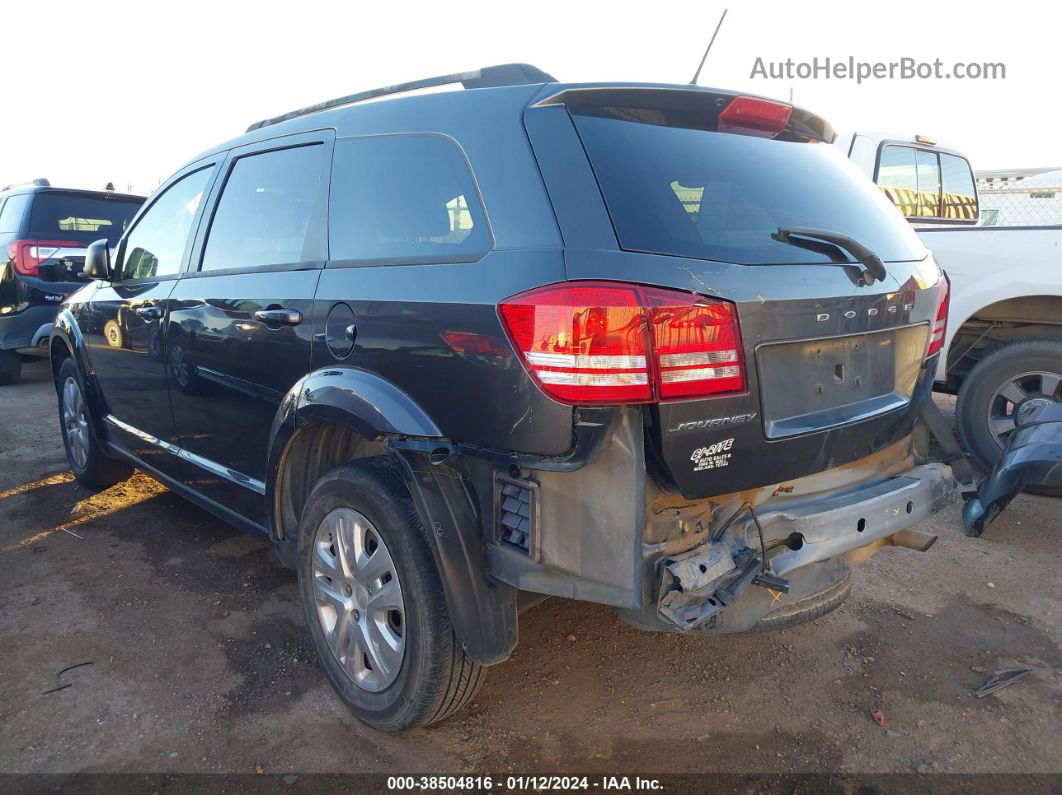 2017 Dodge Journey Se Gray vin: 3C4PDCAB7HT605135