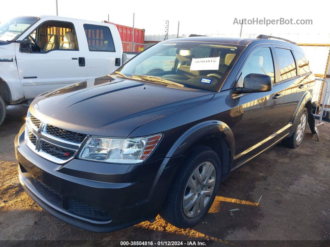 2017 Dodge Journey Se Gray vin: 3C4PDCAB7HT605135