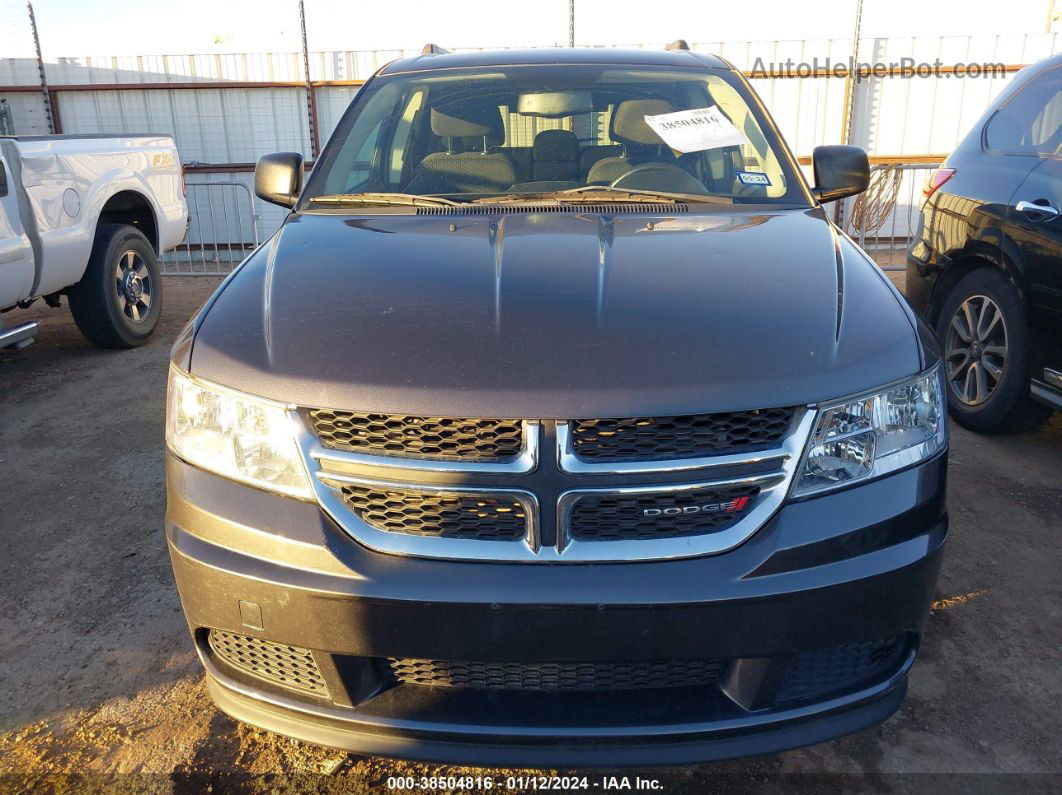 2017 Dodge Journey Se Gray vin: 3C4PDCAB7HT605135