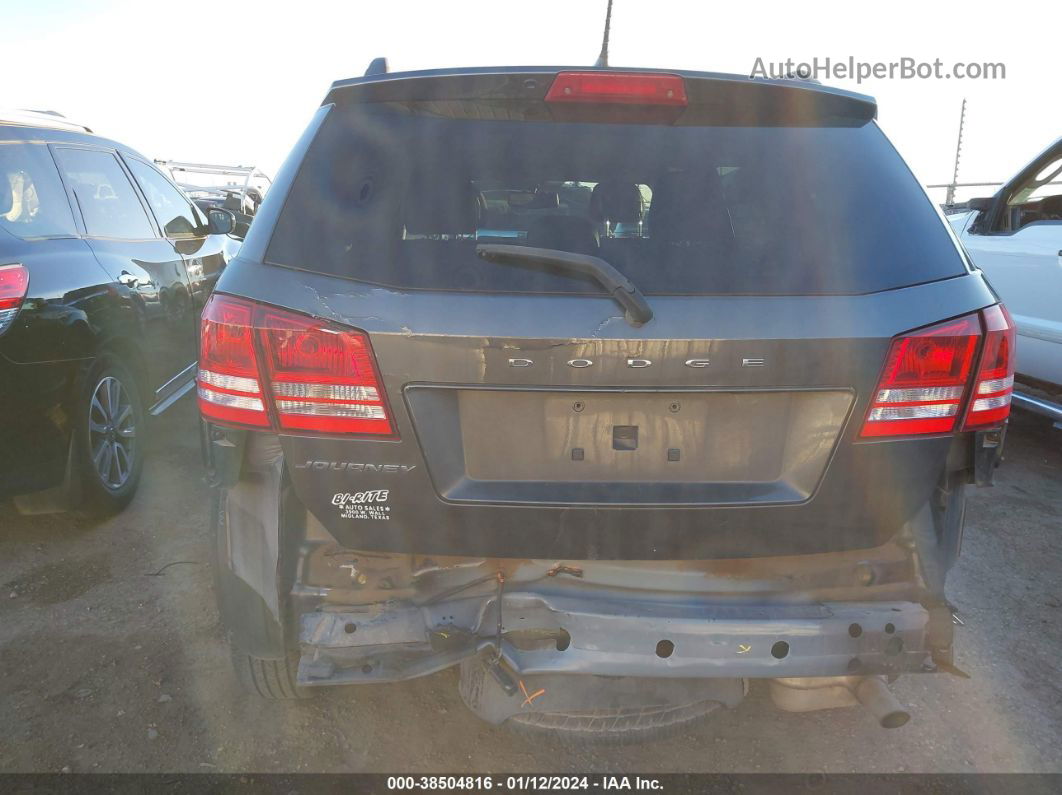 2017 Dodge Journey Se Gray vin: 3C4PDCAB7HT605135