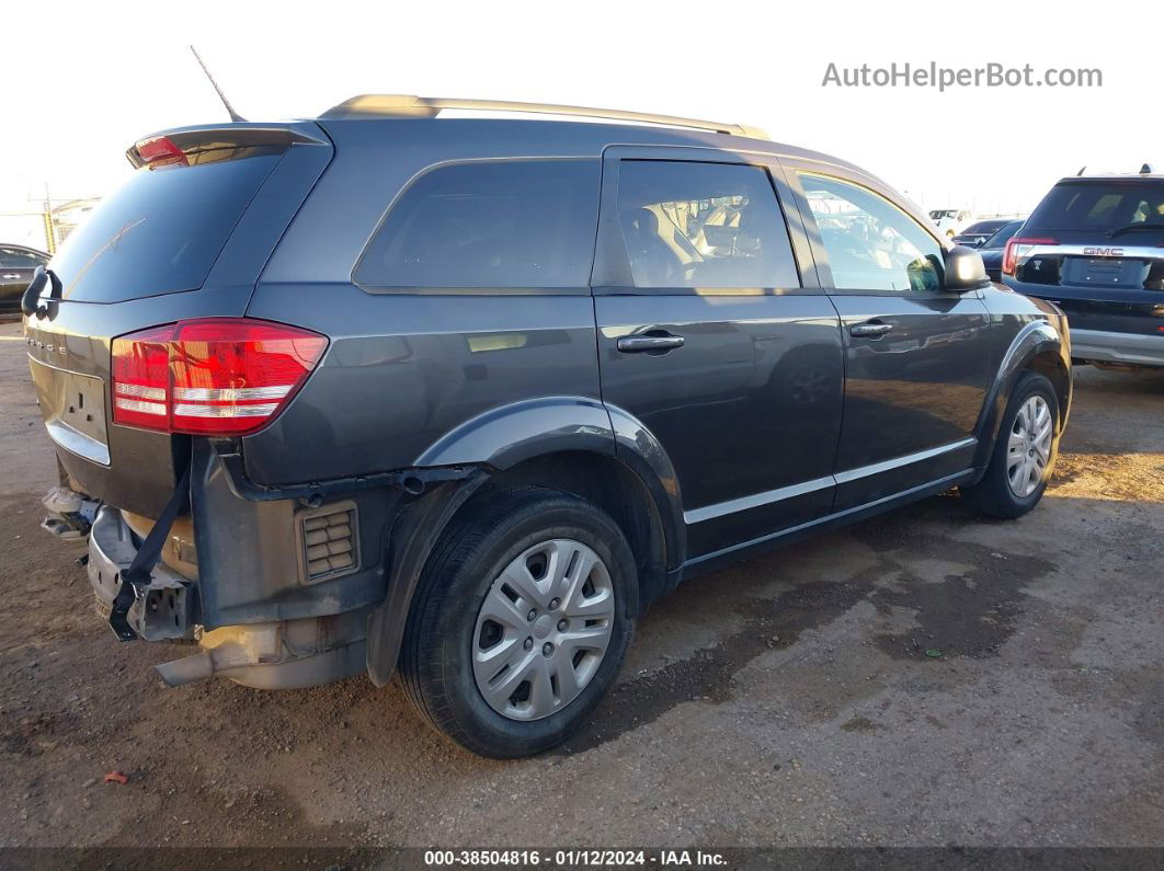 2017 Dodge Journey Se Gray vin: 3C4PDCAB7HT605135