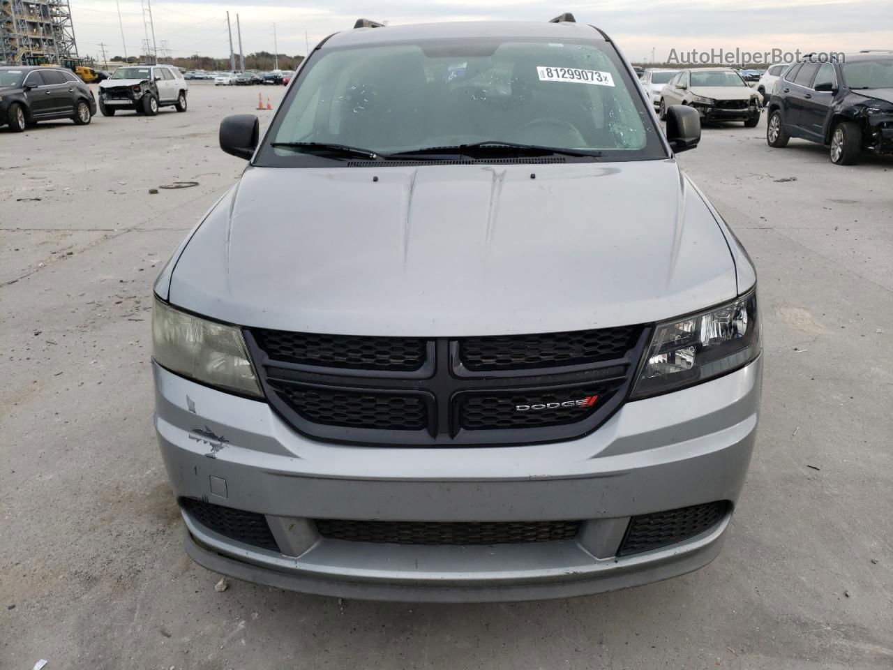 2017 Dodge Journey Se Серебряный vin: 3C4PDCAB7HT606480