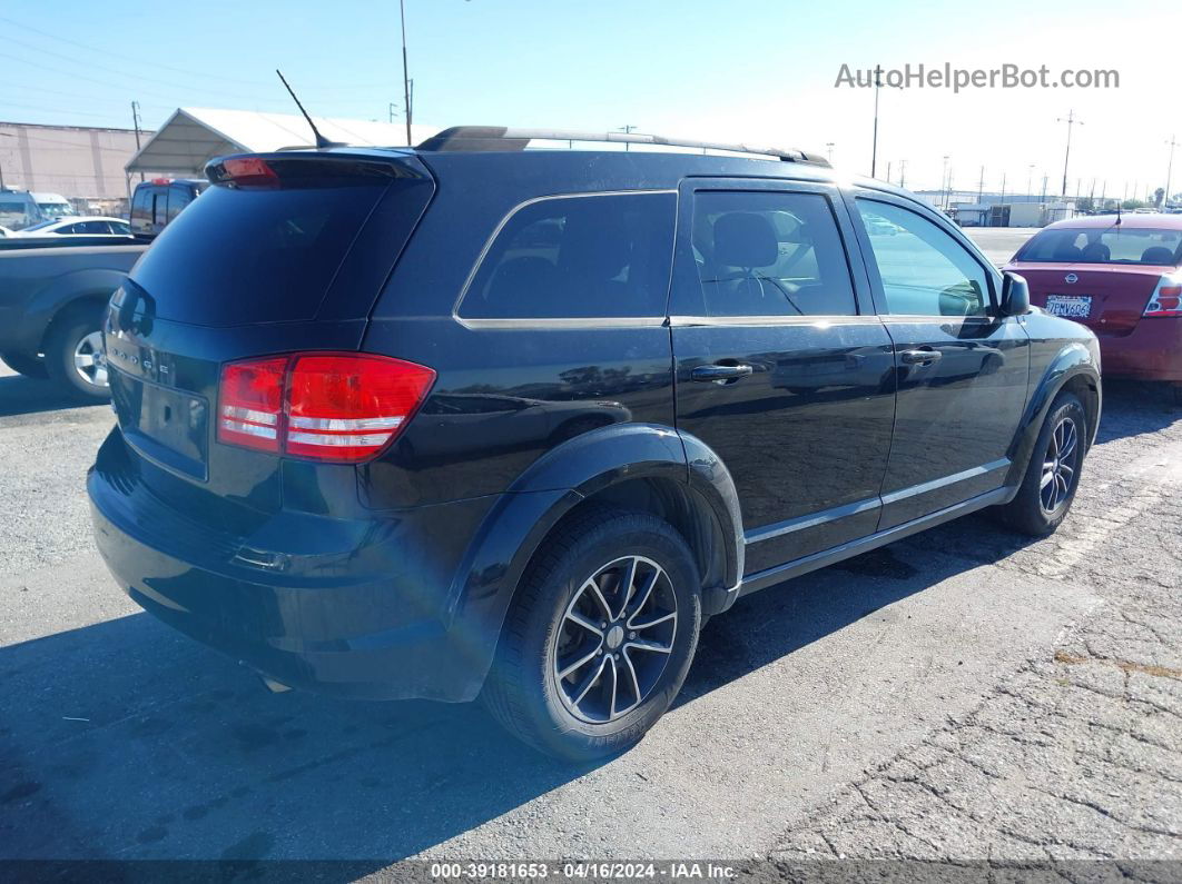 2017 Dodge Journey Se Black vin: 3C4PDCAB7HT607984