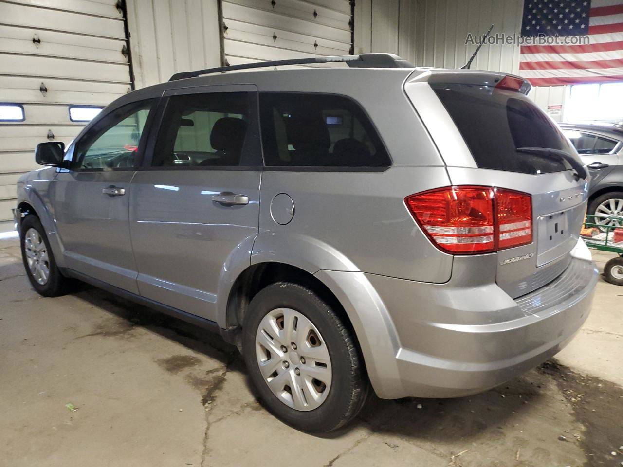 2017 Dodge Journey Se Silver vin: 3C4PDCAB7HT638300