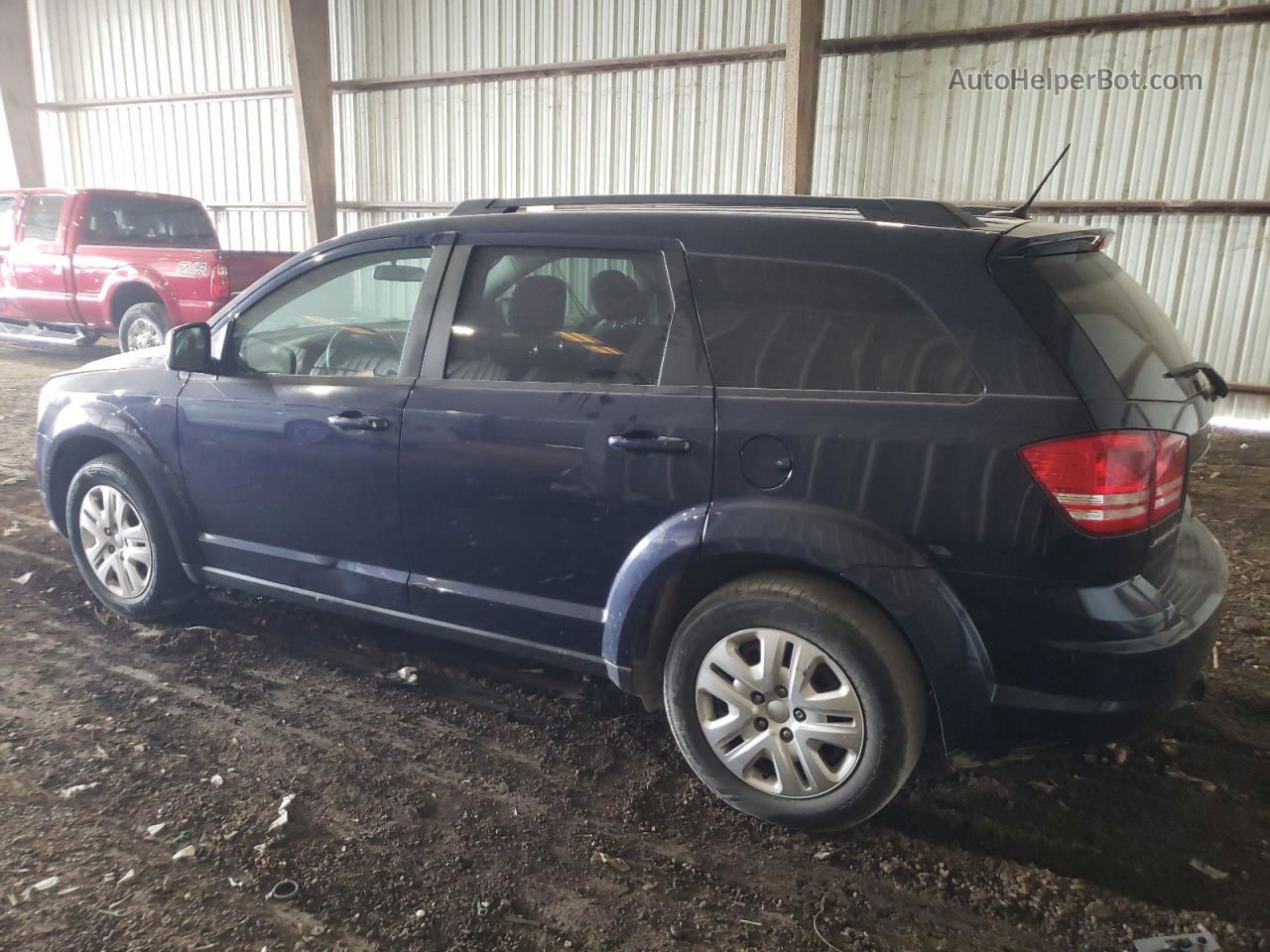 2017 Dodge Journey Se Blue vin: 3C4PDCAB7HT691644