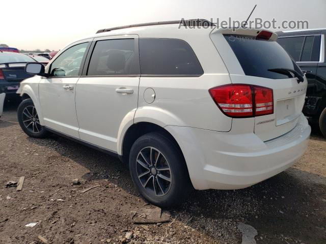 2017 Dodge Journey Se White vin: 3C4PDCAB7HT708376