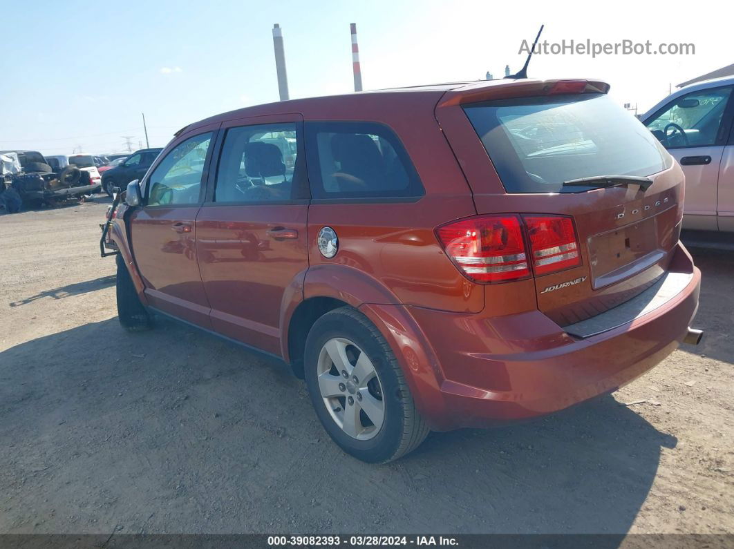 2014 Dodge Journey Cvp/se Plus Оранжевый vin: 3C4PDCAB8ET104721