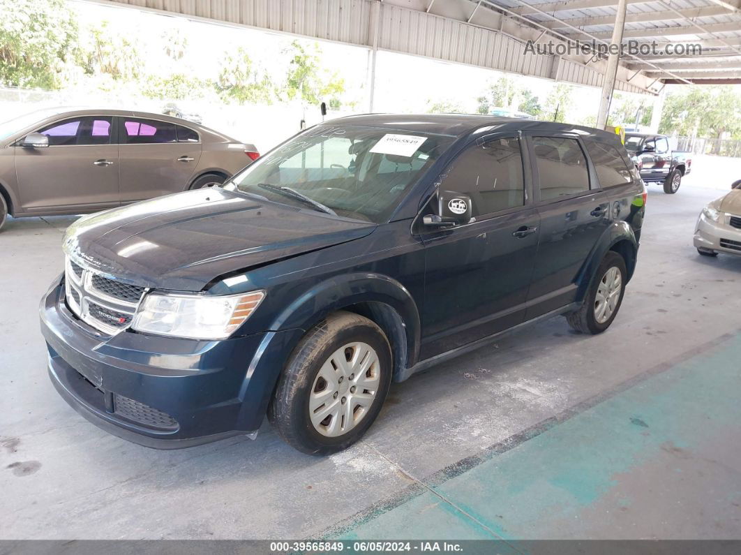 2014 Dodge Journey American Value Pkg Dark Blue vin: 3C4PDCAB8ET221991