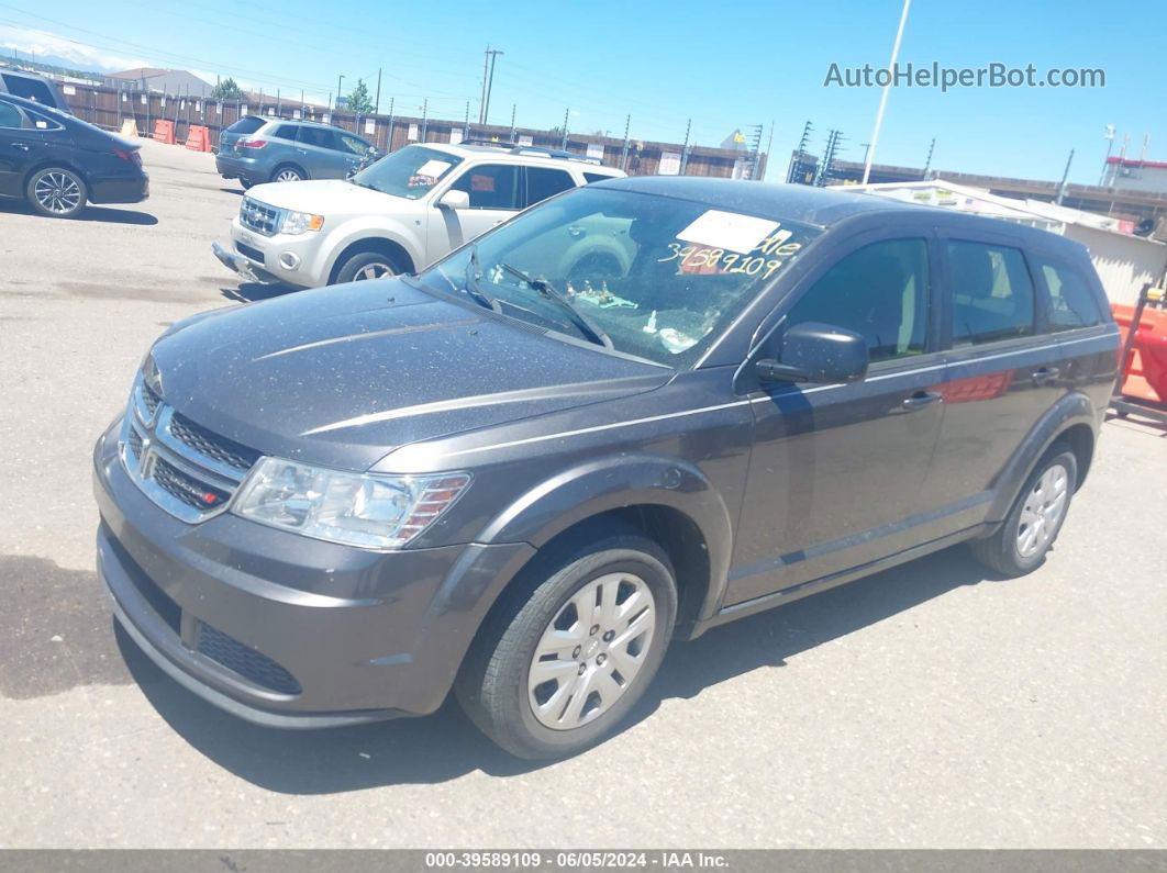 2014 Dodge Journey American Value Pkg Gray vin: 3C4PDCAB8ET277445