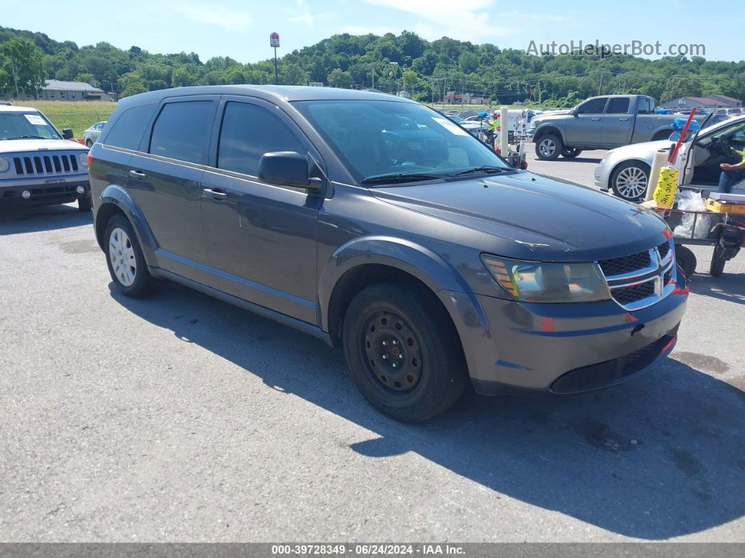 2014 Dodge Journey American Value Pkg Gray vin: 3C4PDCAB8ET278224