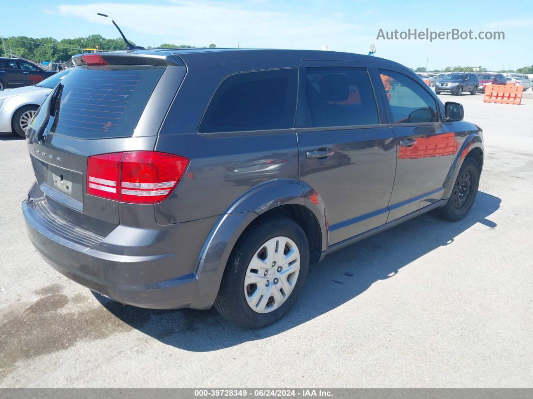 2014 Dodge Journey American Value Pkg Gray vin: 3C4PDCAB8ET278224