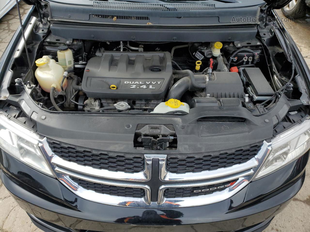 2014 Dodge Journey Se Черный vin: 3C4PDCAB8ET304160