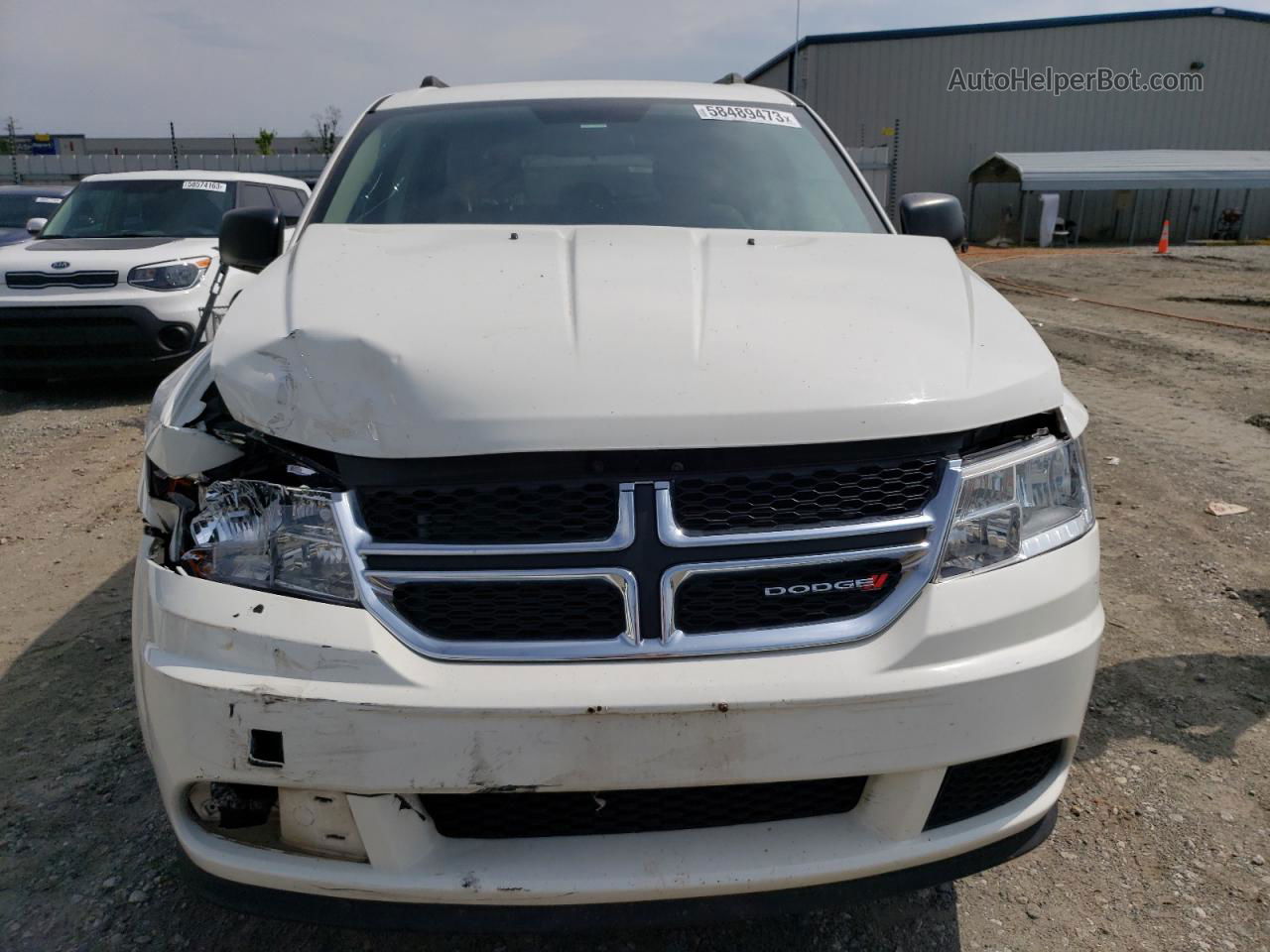 2015 Dodge Journey Se White vin: 3C4PDCAB8FT530300