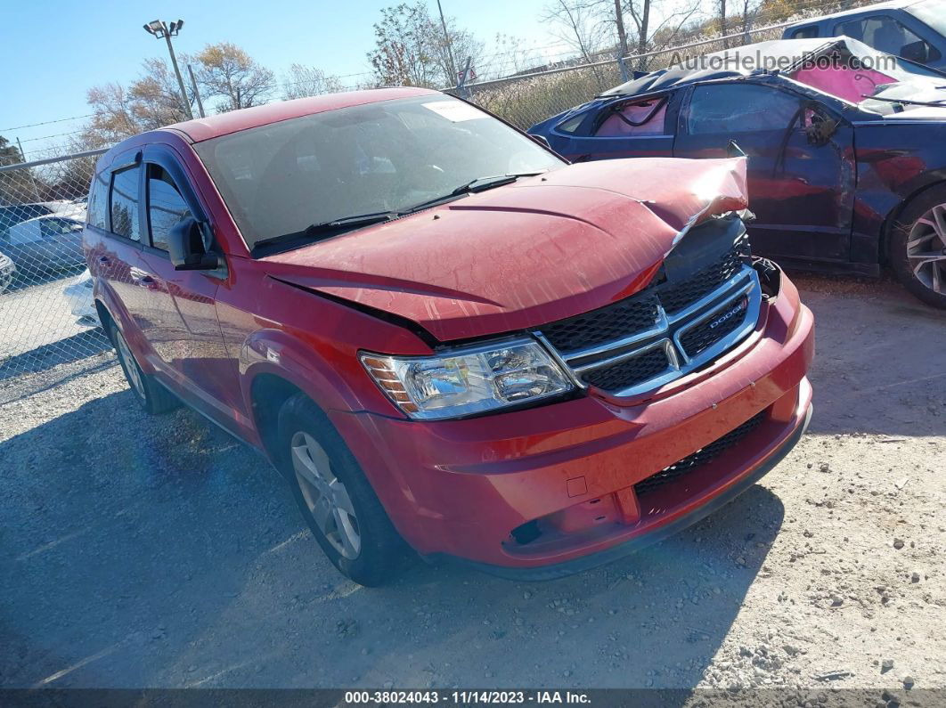 2015 Dodge Journey Cvp/se Plus Red vin: 3C4PDCAB8FT559778