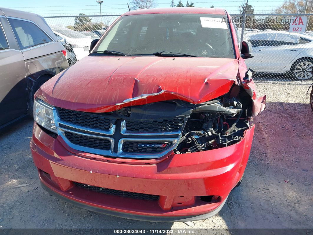 2015 Dodge Journey Cvp/se Plus Red vin: 3C4PDCAB8FT559778