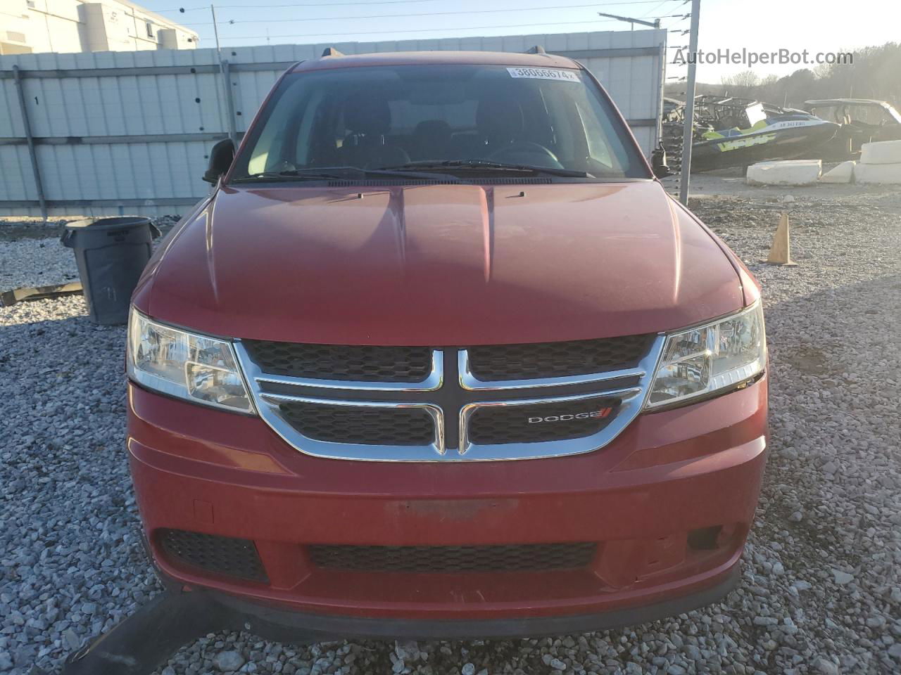 2015 Dodge Journey Se Красный vin: 3C4PDCAB8FT606078