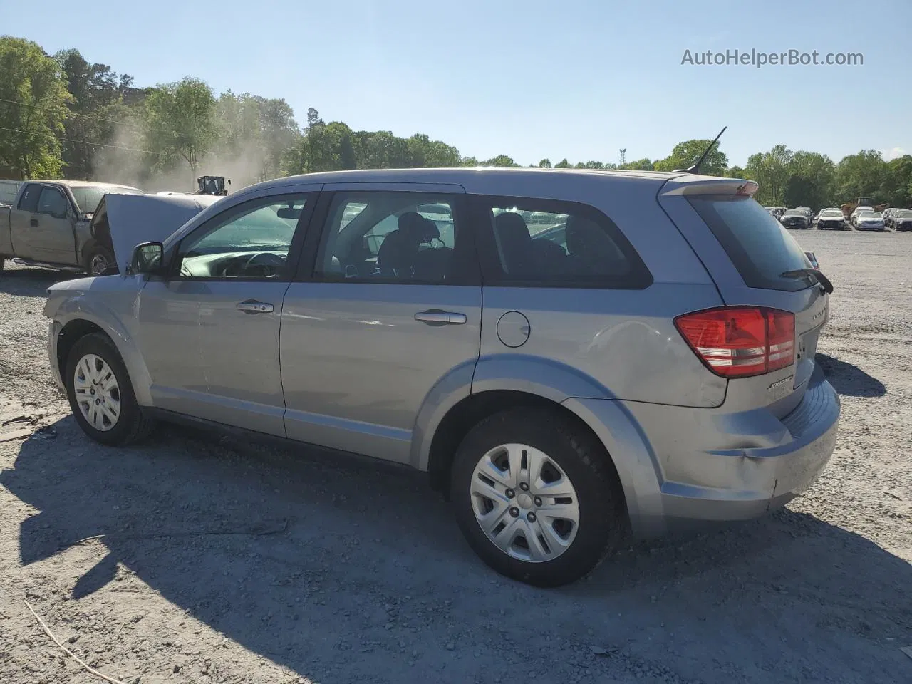 2015 Dodge Journey Se Silver vin: 3C4PDCAB8FT708738